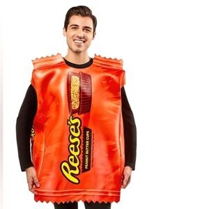 Adult reese’s peanut butter cups costume one size unisex